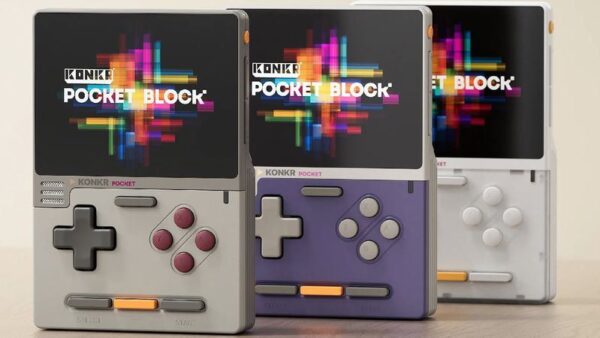 بررسی تخصصی کنسول دستی AYANEO KONKR Pocket BLOCK؛ بازگشت نوستالژی با قدرت اندروید