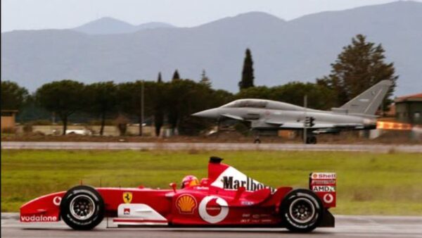 نبرد مهندسی در پایگاه گروتالی: تقابل اف-۳۵ بی و فراری SF90 در یک چالش آیرودینامیک