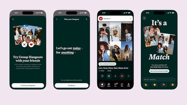 تحول استراتژیک در تیندر: معرفی قابلیت Group Hangouts برای گذار از قرارهای دو نفره به تجربه‌های اجتماعی
