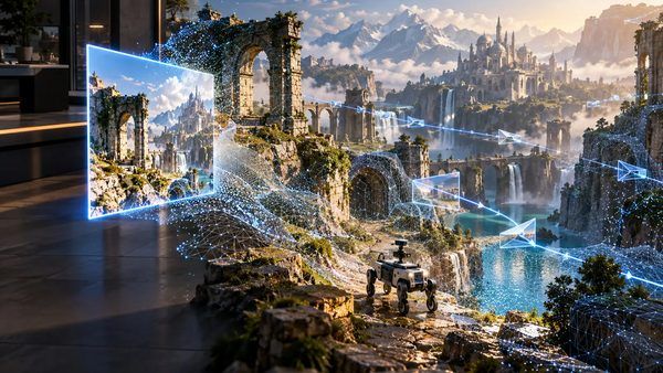 تحول در بازسازی واقعیت؛ چگونه Lyra 2.0 انویدیا پارادایم تولید محیط‌های سه‌بعدی را دگرگون می‌کند؟