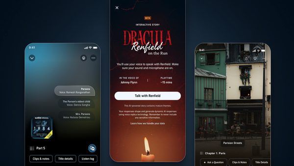 تحول در تجربه شنیداری: Audible با هوش مصنوعی مولد به سراغ روایت‌های تعاملی می‌رود