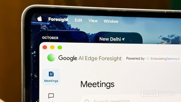 گوگل از اپلیکیشن AI Edge Foresight برای سیستم‌عامل macOS رونمایی کرد؛ تحول در یادداشت‌برداری هوشمند با مدل چندوجهی EmbeddingGemma 2