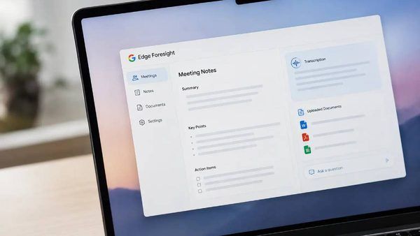 تحول در پردازش لبه: بررسی فنی اپلیکیشن AI Edge Foresight گوگل و تاثیر آن بر آینده دستیارهای صوتی آفلاین