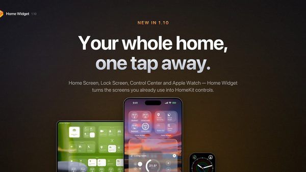 تحول در مدیریت خانه هوشمند با نسخه ۱.۱۰ اپلیکیشن Home Widget برای HomeKit