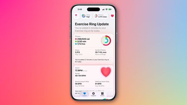 عقب‌نشینی اپل در توسعه iOS 27.2: حذف نسخه بازطراحی‌شده اپلیکیشن Health از بتای چهارم