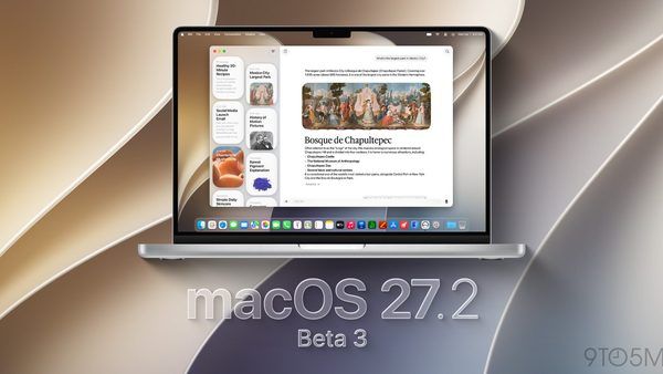 تحلیل فنی نسخه سوم بتای توسعه‌دهندگان macOS 27.2 Golden Gate: گسترش هوش مصنوعی اپل