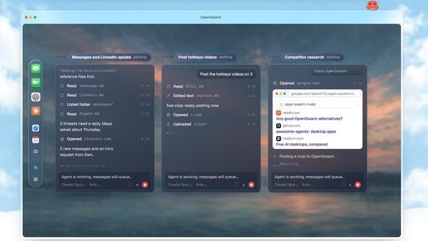 ظهور سیستم‌عامل‌های ایجنت‌محور: نگاهی به معماری جدید Open Swarm در تعامل با دسکتاپ