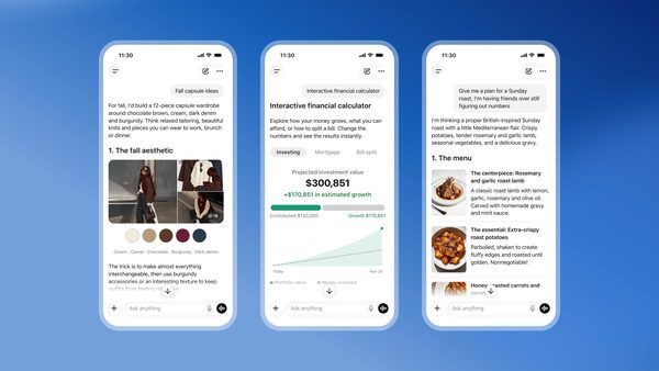 تحولی در تعامل کاربر با هوش مصنوعی: بررسی قابلیت Intelligent UI در مدل GPT-6